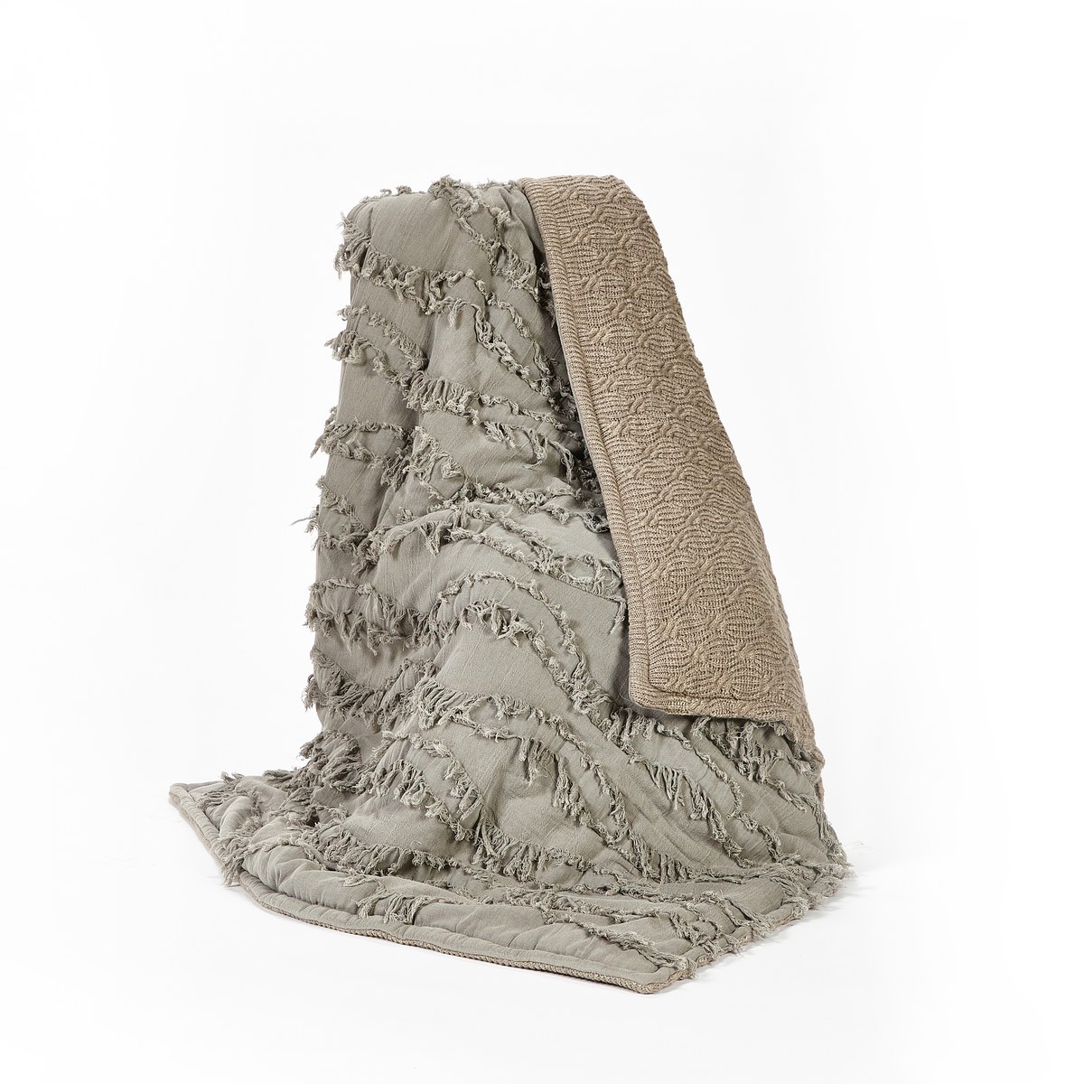 Custom shaped cushion with in-house filling